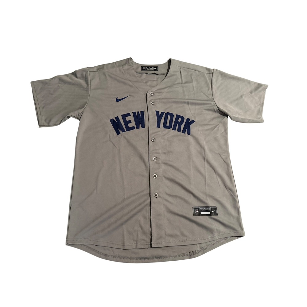 Nike New York Yankees Jersey Mens XL Grey NWT #22 MLB Baseball Shirt